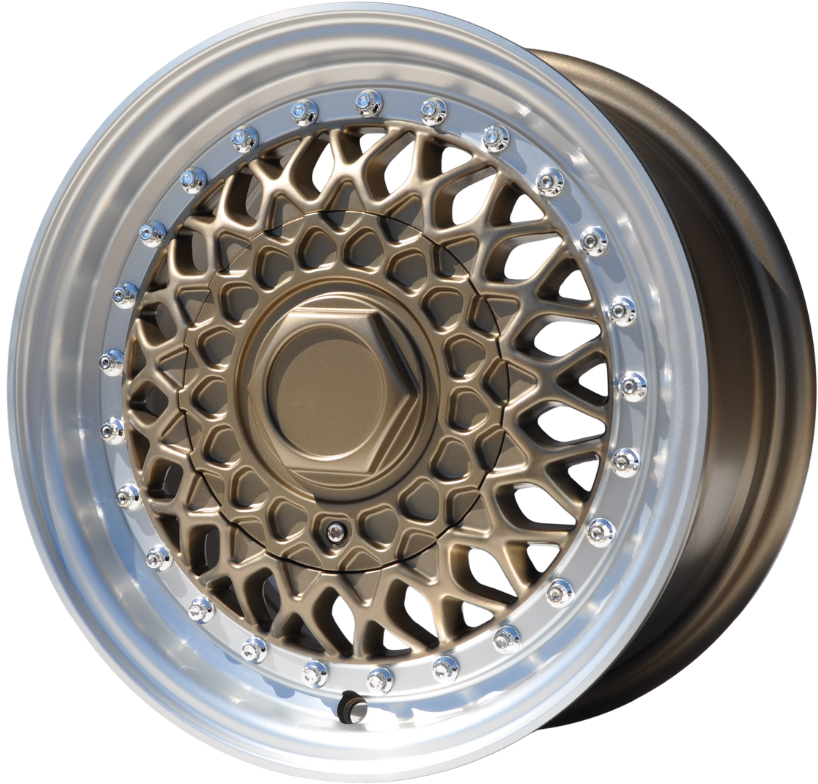PDW 479 Alufælge 13" 4x100 ET30 – Guld (sæt á 4)