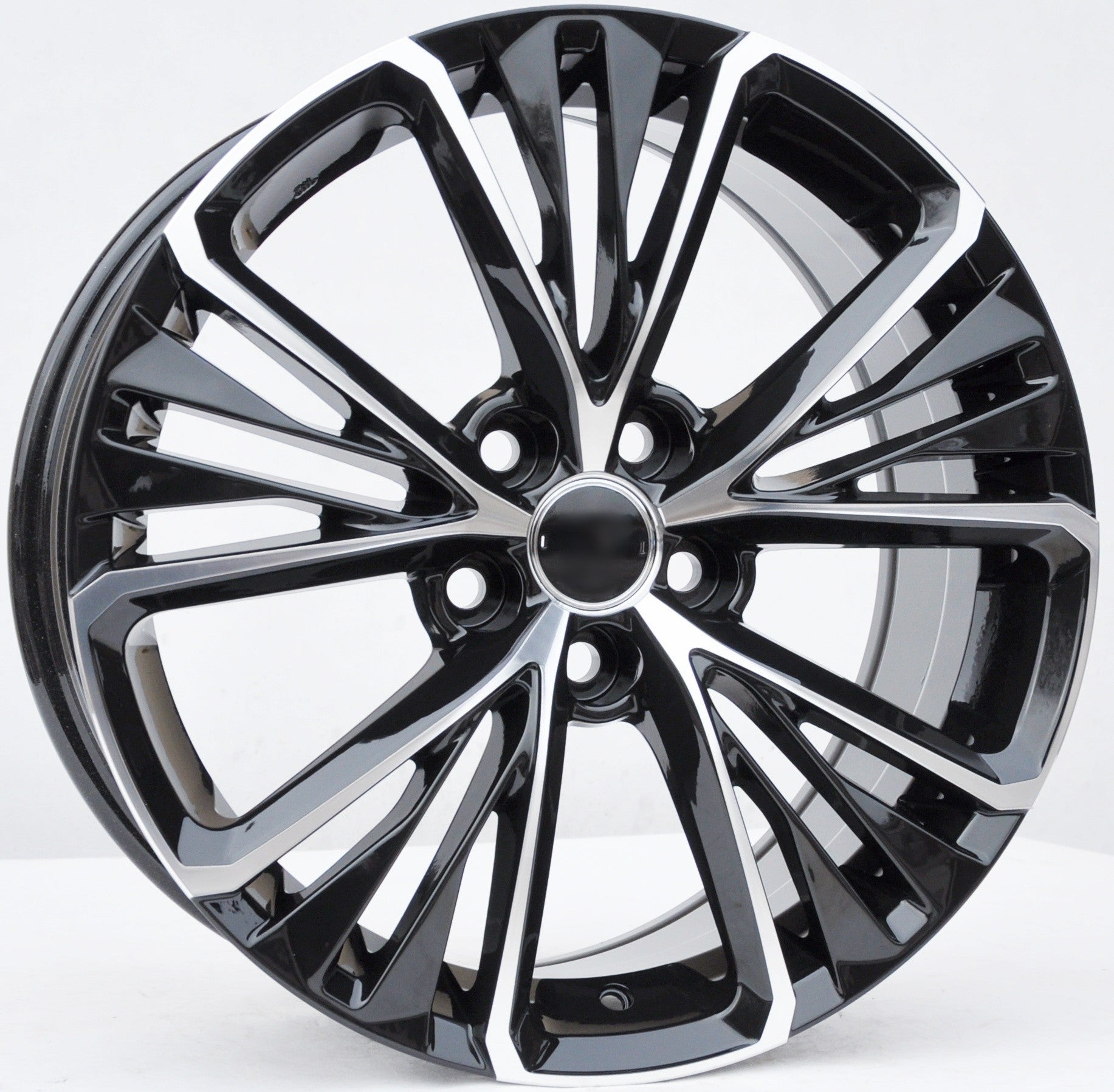PDW 5908 Alufælge 18" 5x114.3 ET40 – Poleret/sort (sæt á 4)