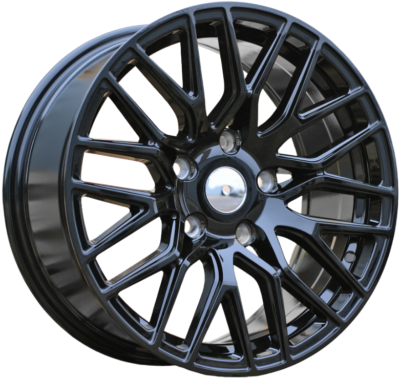 Haxer 2144 Alufælge 17" 5x127 ET40 – Sort (sæt á 4)