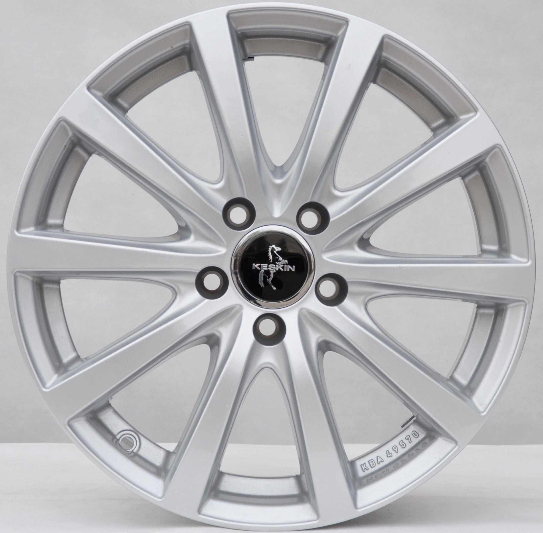 Platin RP-K5/kba49570 Alufælge 17" 5x112 ET48 – Sølv (sæt á 4)