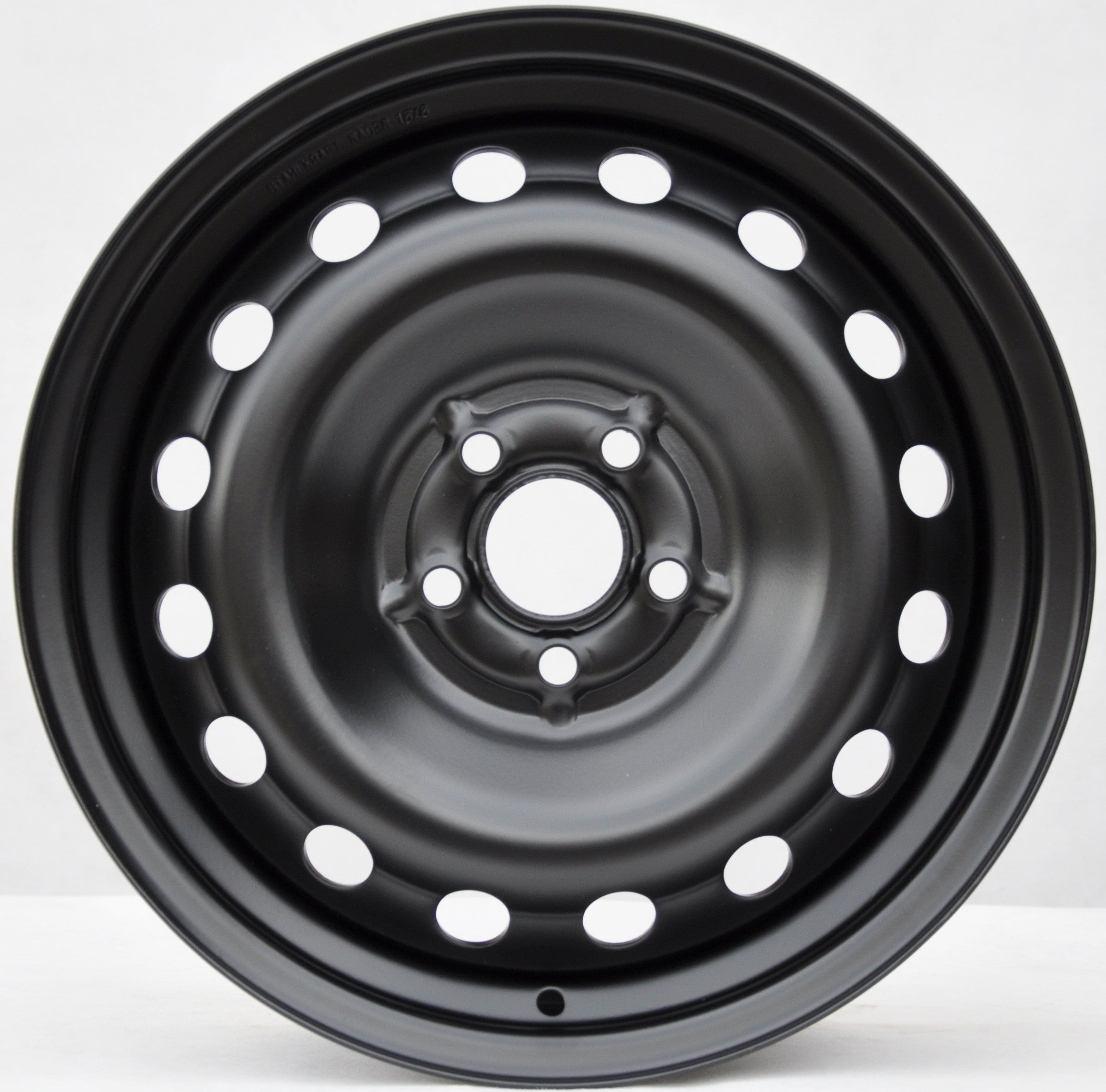 Stahlkraft Rader A16 Stålfælge 16" 5x100 ET35 – Sort (sæt á 4)