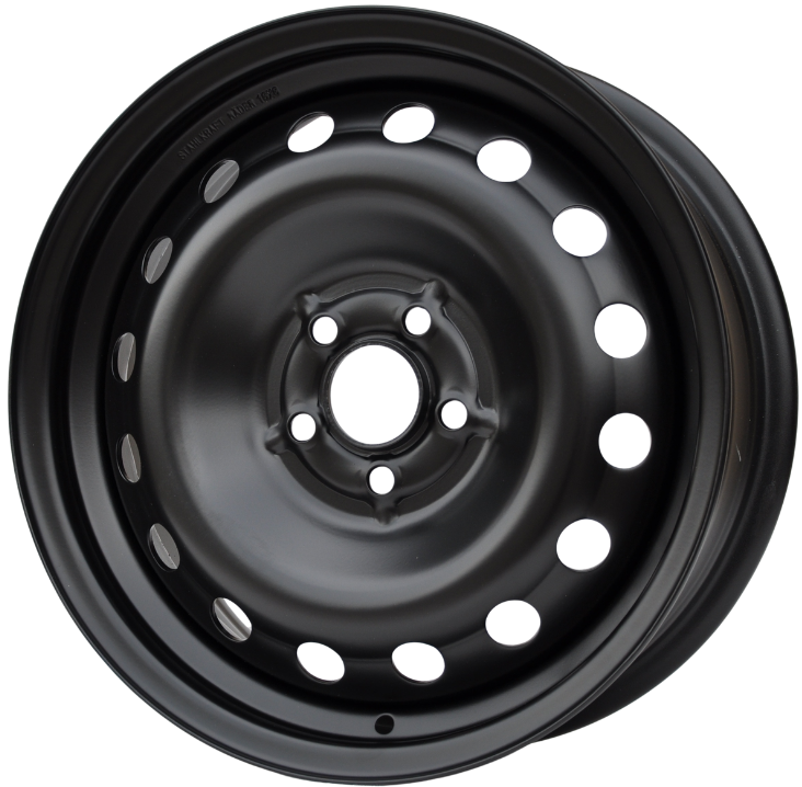 Stahlkraft Rader A16 Stålfælge 16" 5x100 ET35 – Sort (stk)