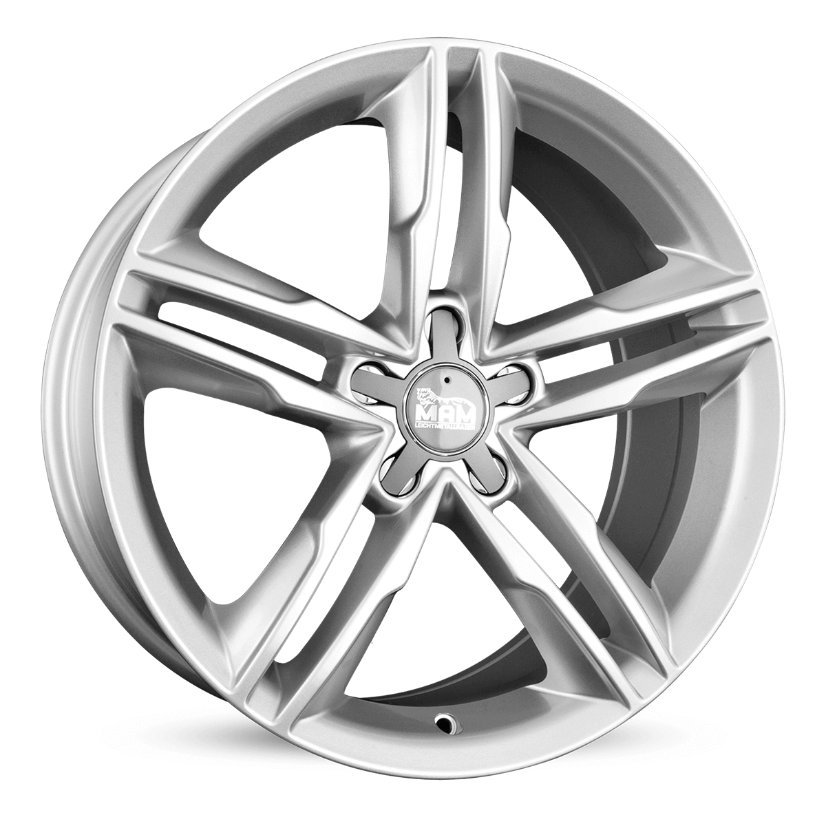 MAM A1 Alufælge 19" 5x112 ET42 – Sølv (sæt á 4)