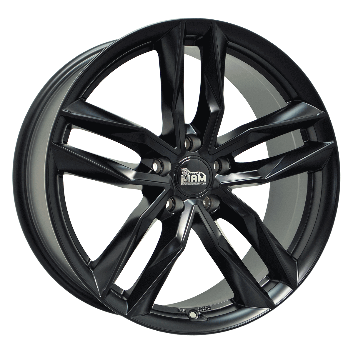 MAM RS3 Alufælge 16" 5x114.3 ET45 – Sort (sæt á 4)