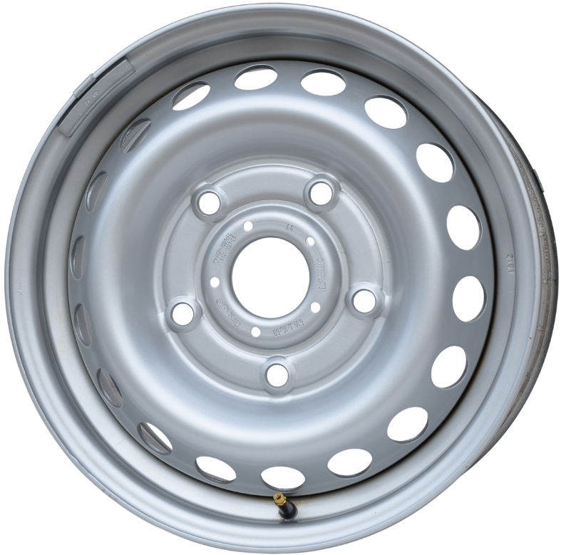 Ford (oryginalne OEM) bk21-1007-fc Stålfælge 16" 5x160 ET60 – Sølv (sæt á 4)