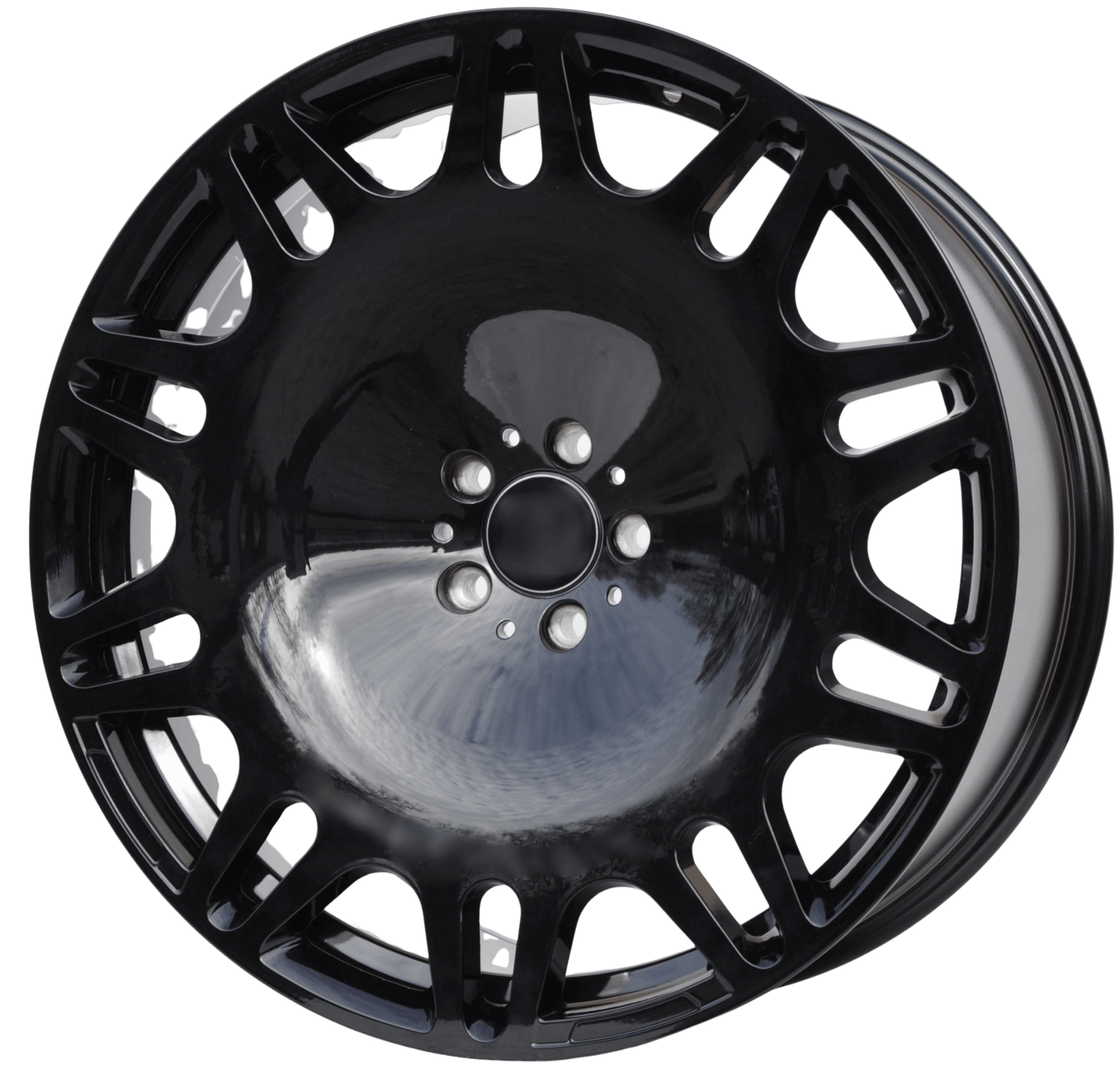 PDW 629 Alufælge 22" 5x112 ET32 – Black perl (sæt á 4)