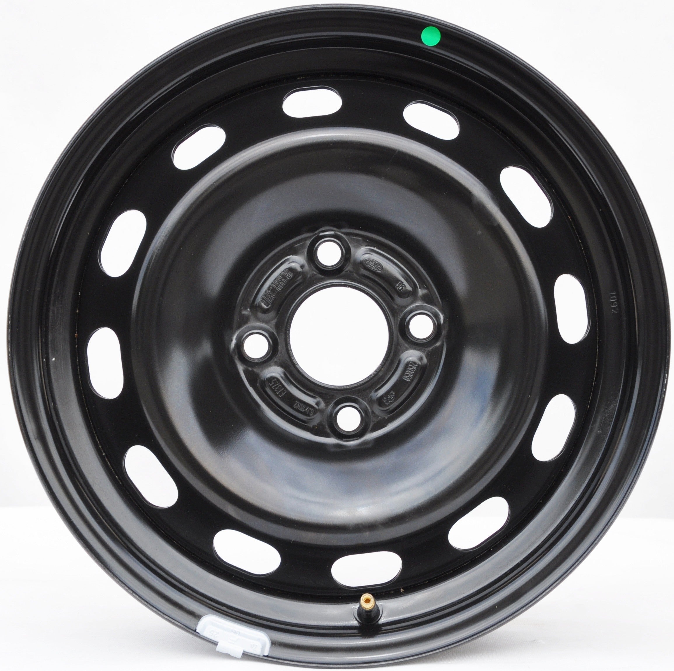Ford (oryginalne OEM) et76-1100-ab Stålfælge 15" 4x108 ET37.5 – Sort (sæt á 4)