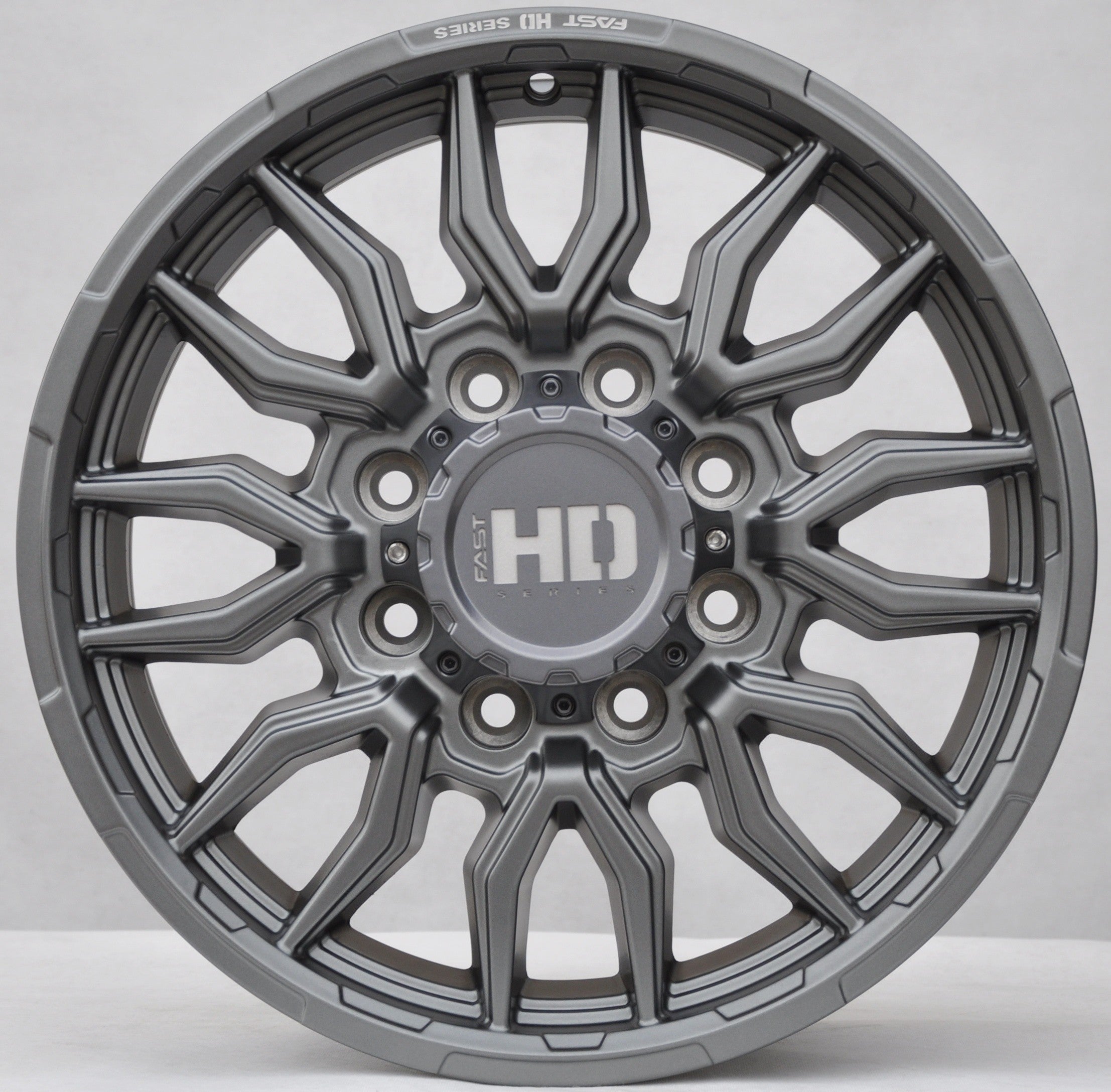 PDW 297/2508 Alufælge 18" 8x165.1 ET60 – Gun metal (sæt á 4)