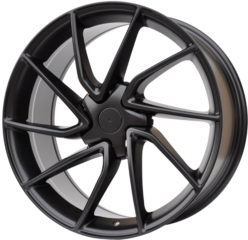 PDW 1285 Alufælge 19" 8,5J 5x114.3 ET38 – Sort (sæt á 4)