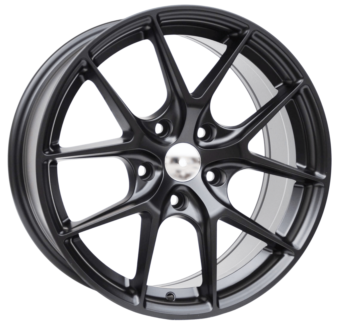 PDW 5796 Alufælge 17" 7,5J 5x120 ET34 – Sort (sæt á 4)