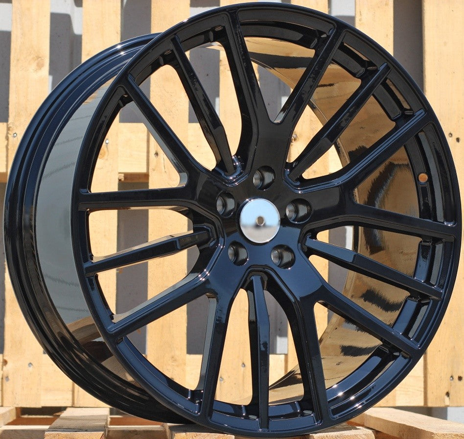 PDW 3022FORGED Alufælge 21" 5x114.3 ET35 – Sort (sæt á 4)