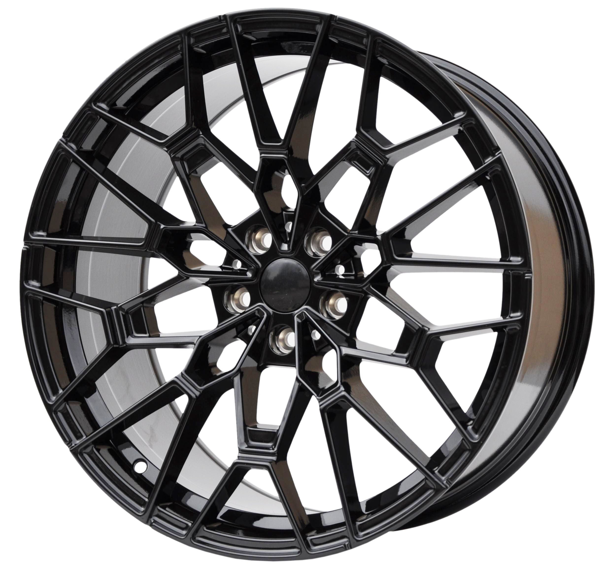PDW 0384 Alufælge 20" 5x120 ET33 – Sort (sæt á 4)