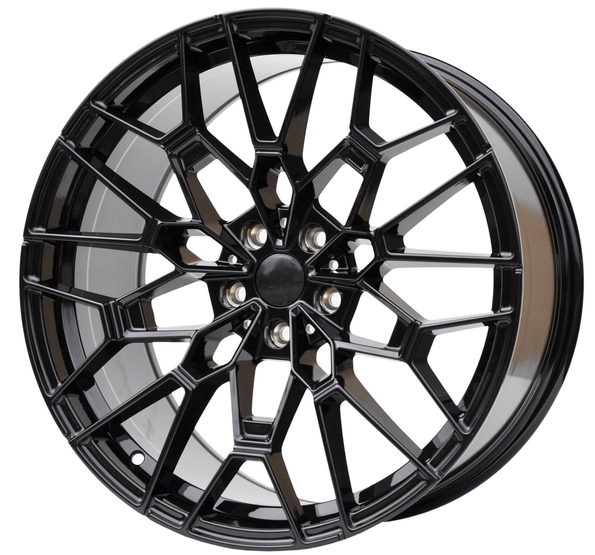 PDW 0384 Alufælge 20" 8,5/9,5J 5x120 ET33 – Sort (sæt á 4)