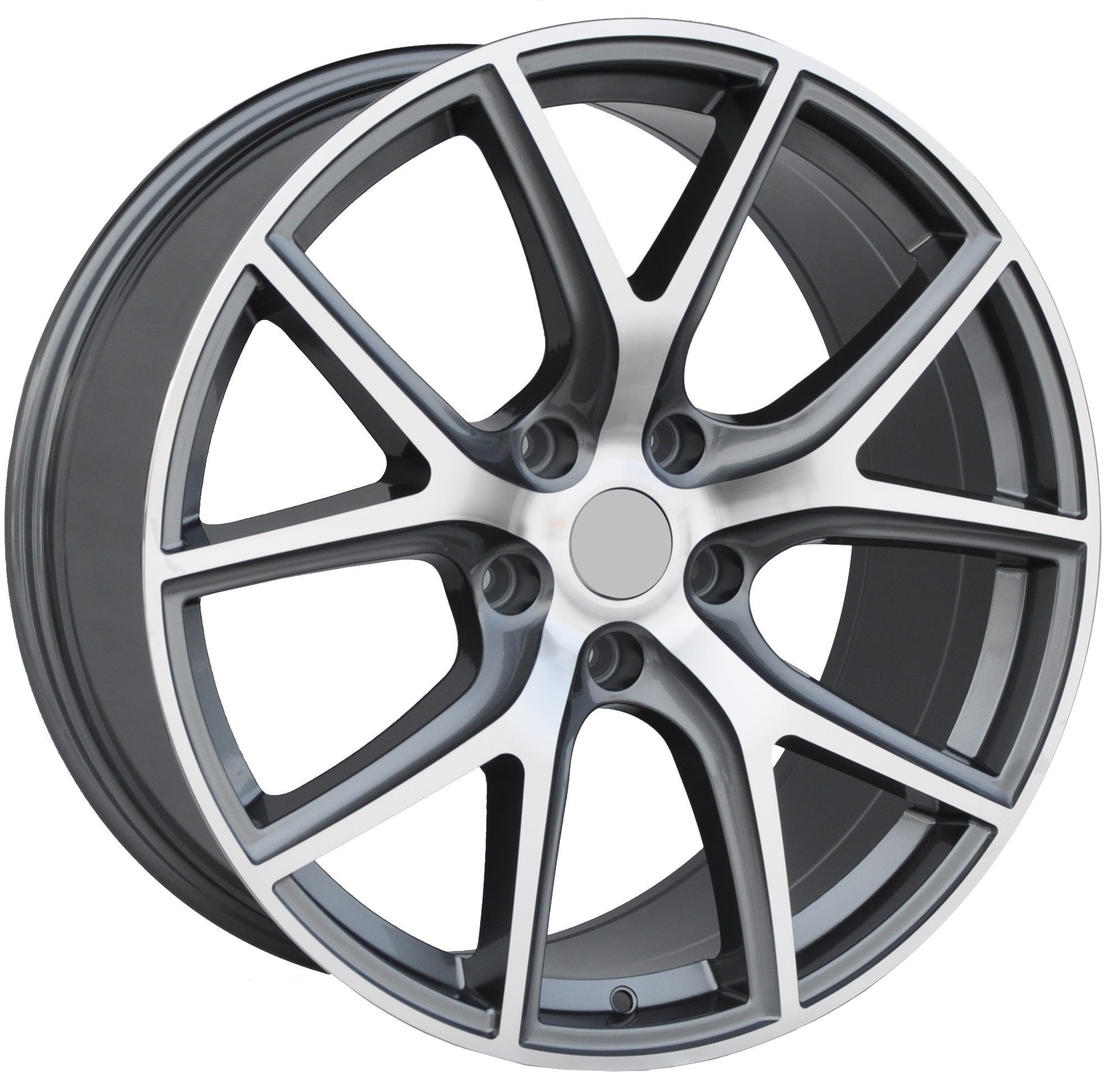 PDW 5315 Alufælge 20" 5x127 ET38 – Poleret/grafit (sæt á 4)