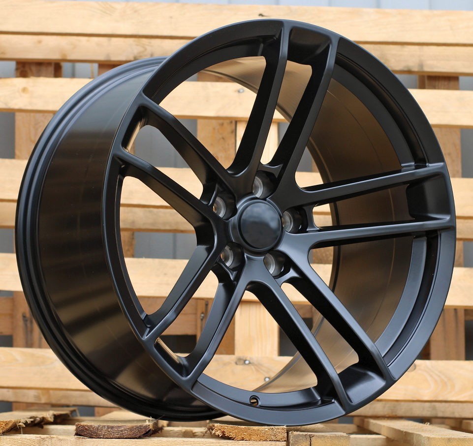 PDW 5599 Alufælge 20" 5x115 ET18 – Sort półmat (sæt á 4)