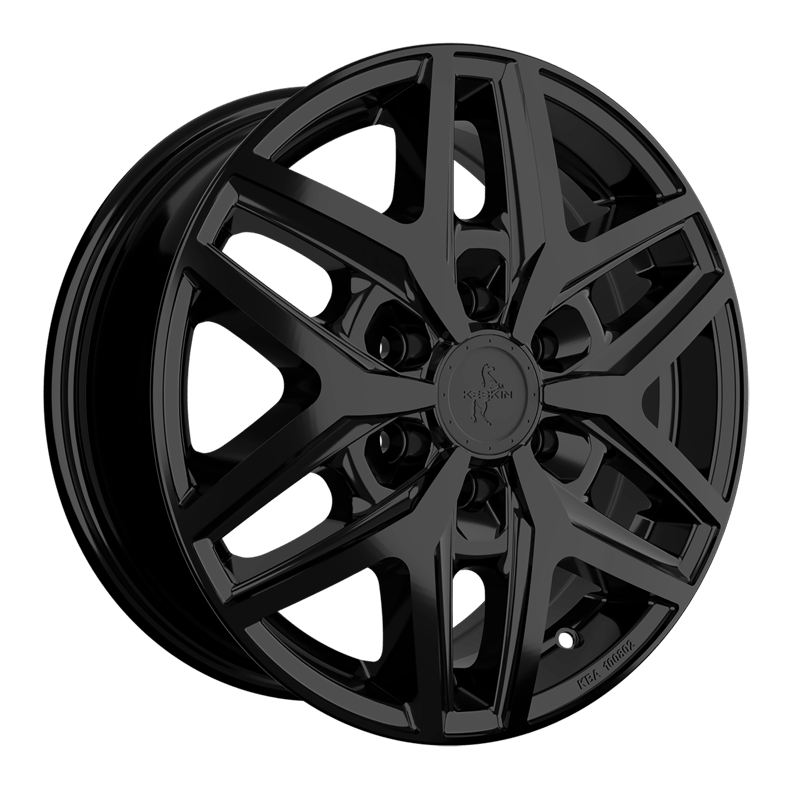 Keskin KT C1-6L Alufælge 16" 6x130 ET60 – BLACK PAINTED (sæt á 4)