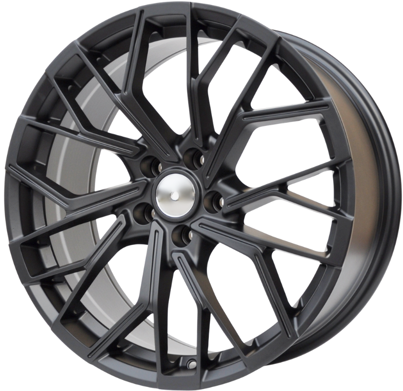 PDW 760 Alufælge 21" 5x112 ET31 – Sort półmat (sæt á 4)