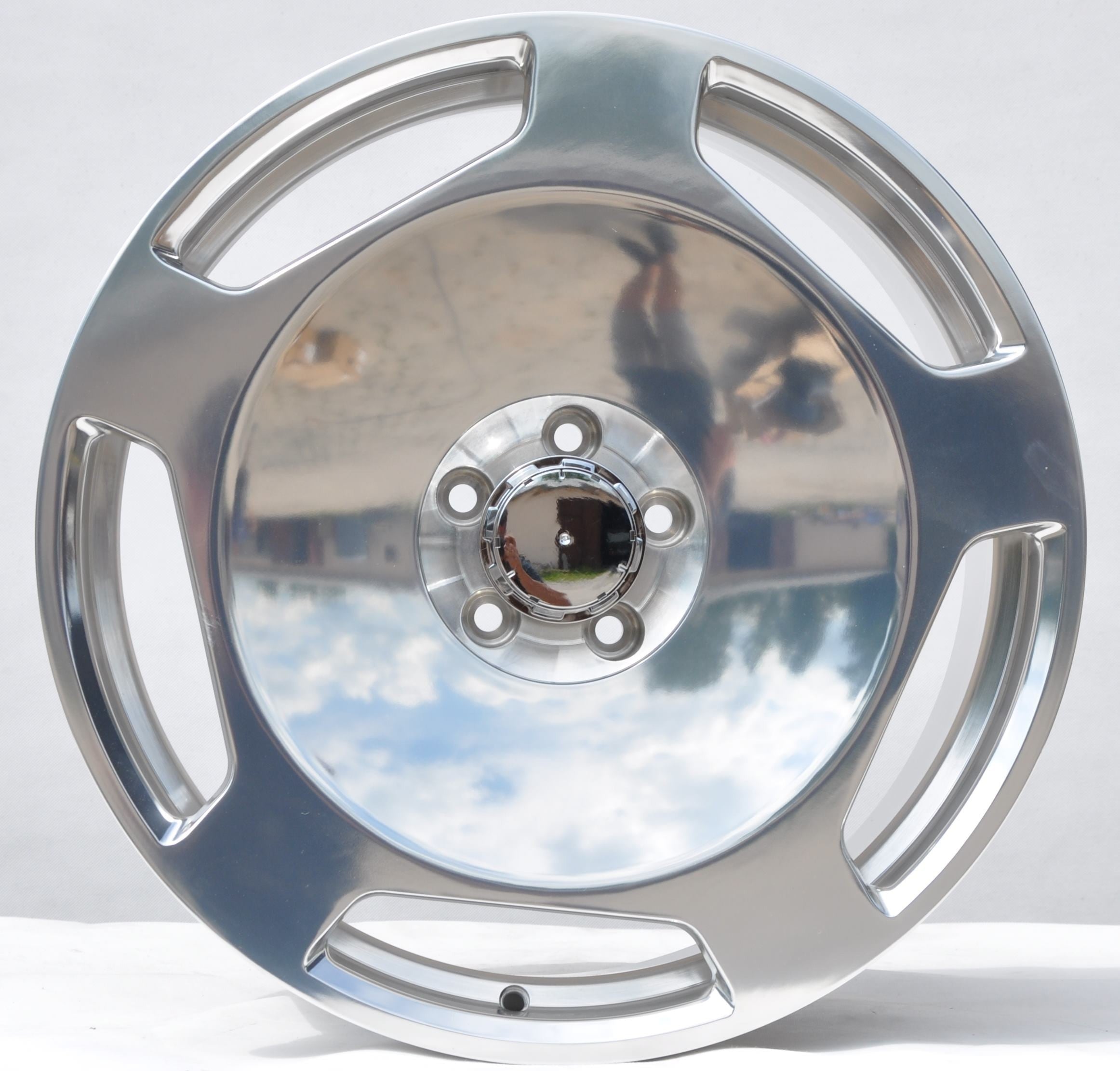 Toro Corsa FBX052 Alufælge 18" 5x112 ET35 – Chromowane (sæt á 4)