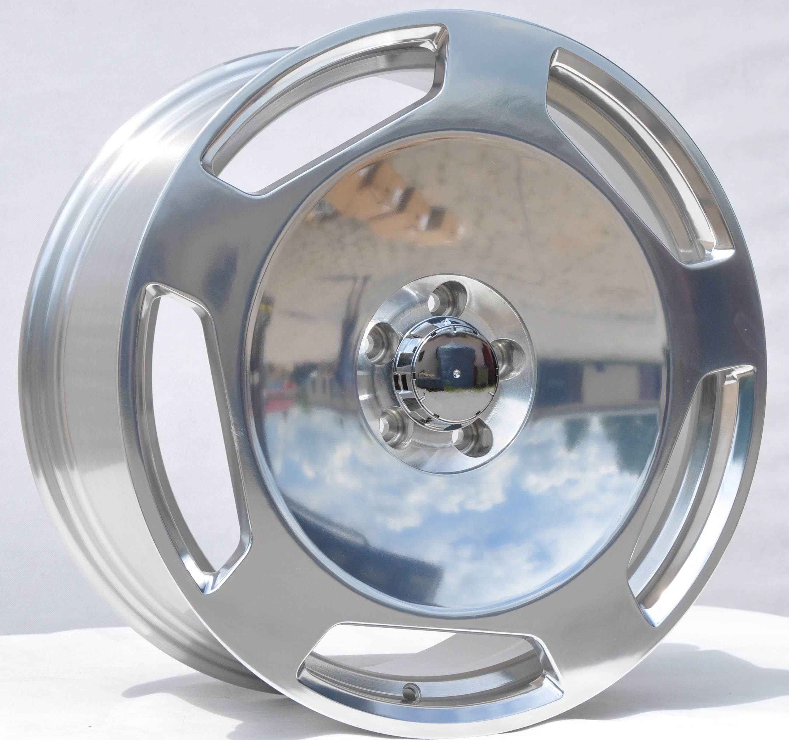 Toro Corsa FBX052 Alufælge 18" 5x112 ET35 – Chromowane (sæt á 4)