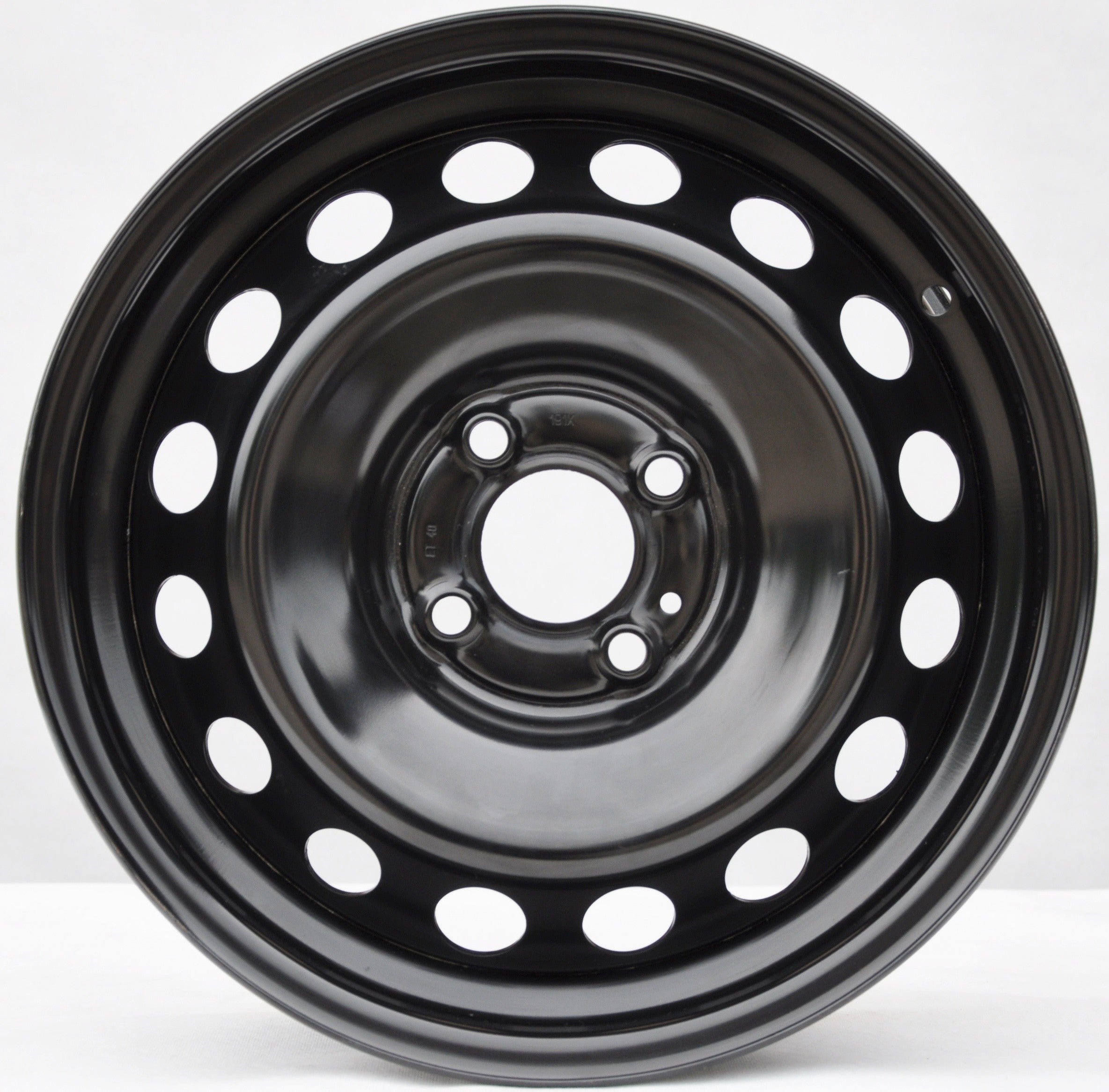 Renault (oryginalne OEM) 403004399r Stålfælge 15" 4x100 ET40 – Sort (sæt á 4)