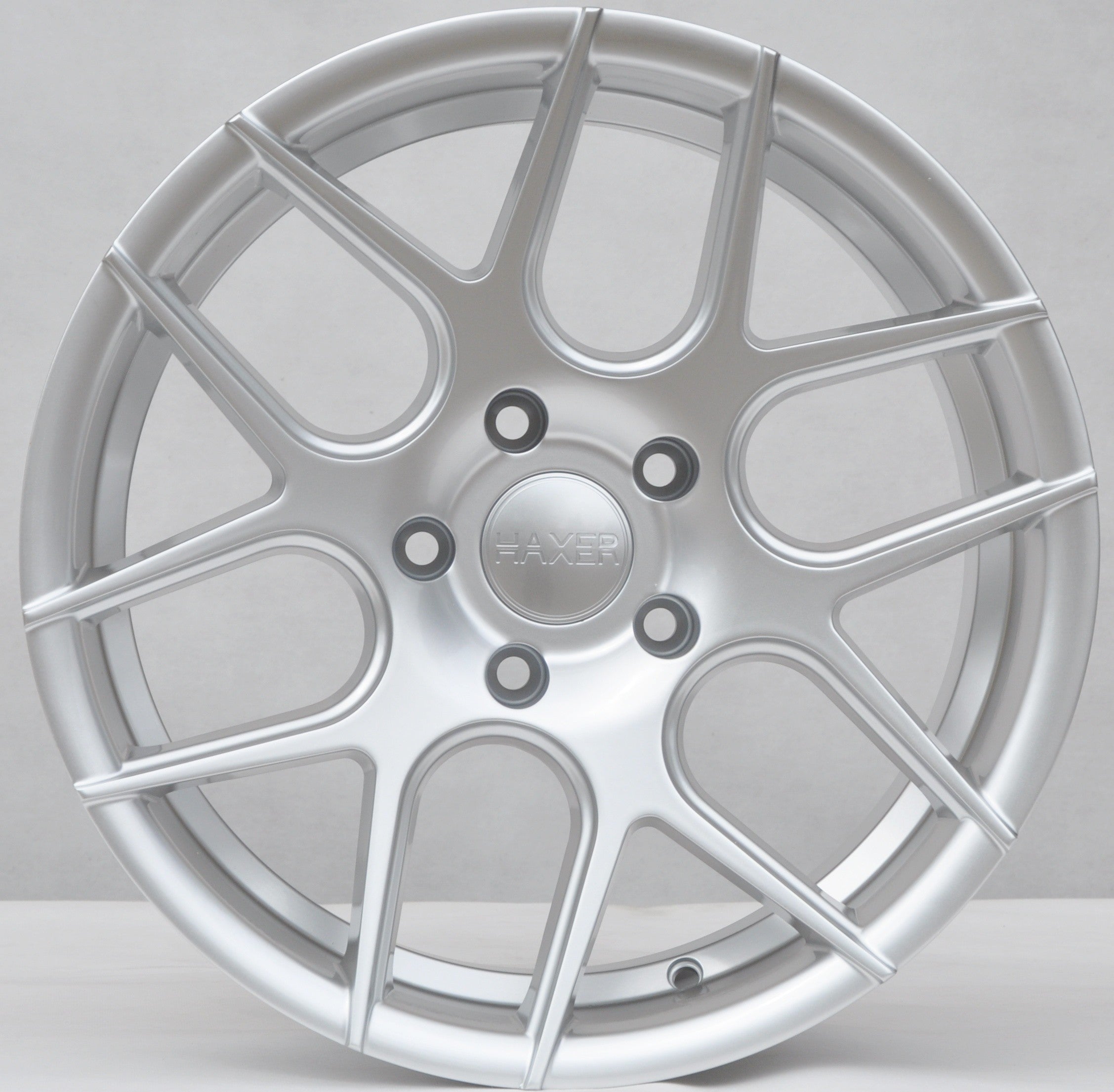 Haxer SA03 Alufælge 17" 5x120 ET20 – Sølv (sæt á 4)
