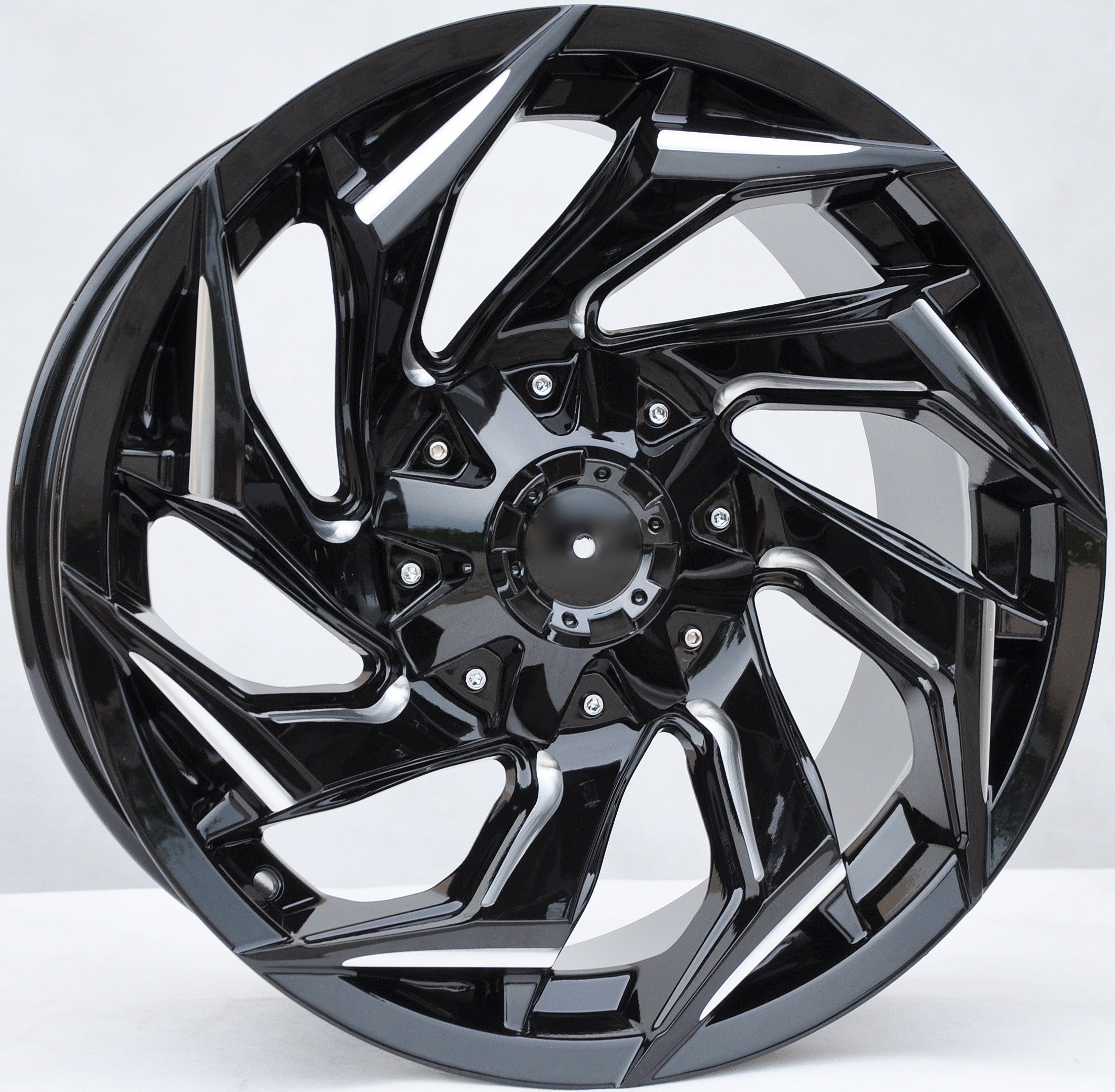 PDW FBX203 Alufælge 17" 6x139.7 ET0 – Sort (sæt á 4)