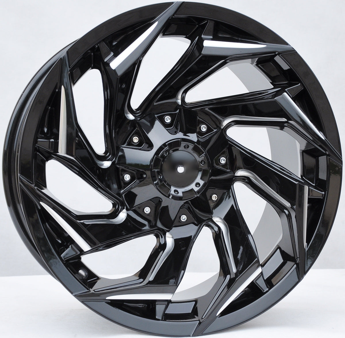 PDW FBX203 Alufælge 17" 9J 6x139.7 ET0 – Sort (sæt á 4)