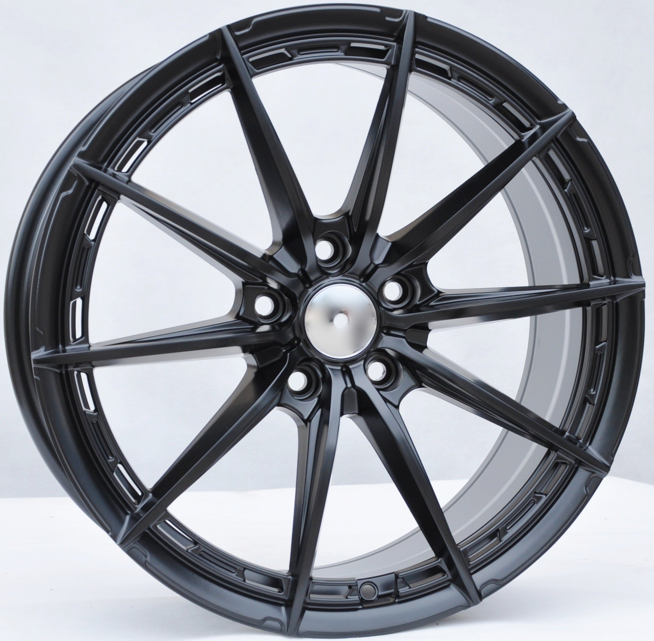 PDW FBX414 Alufælge 18" 5x112 ET40 – Sort półmat (sæt á 4)