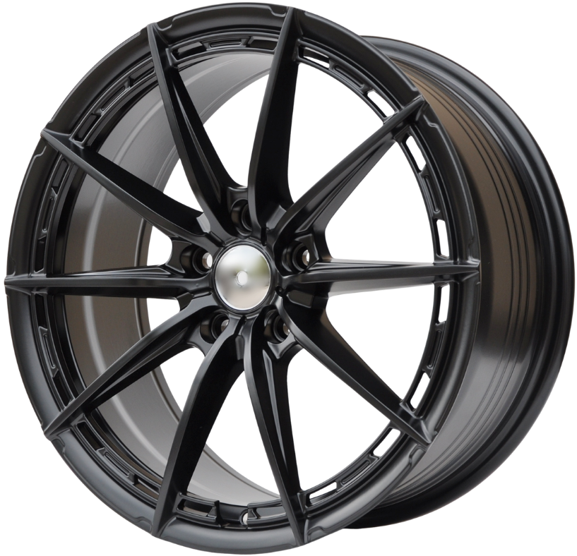 PDW FBX414 Alufælge 18" 5x120 ET40 – Sort półmat (sæt á 4)
