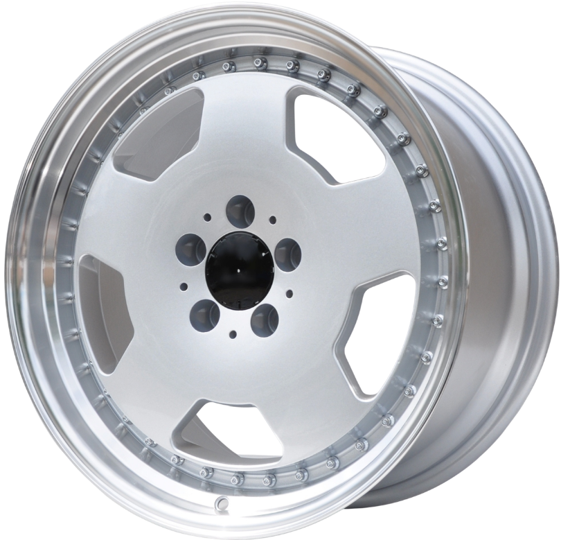 PDW FBX455/5852/aero 3 Alufælge 18" 8J 5x112 ET35 – Sølv (sæt á 4)