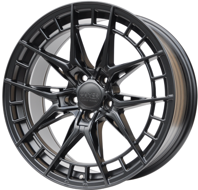 Haxer HX046 Alufælge 19" 5x120 ET33 – Sort półmat (sæt á 4)