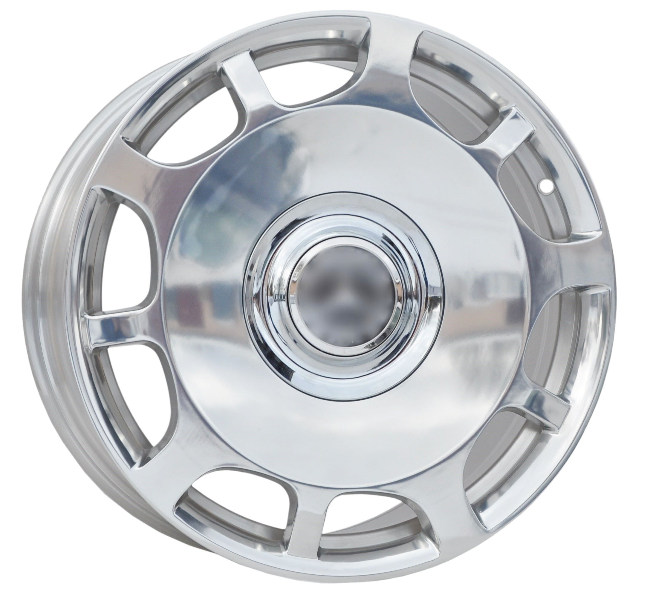 PDW fbx007 Alufælge 20" 5x112 ET35 – Poleret/sølv (sæt á 4)
