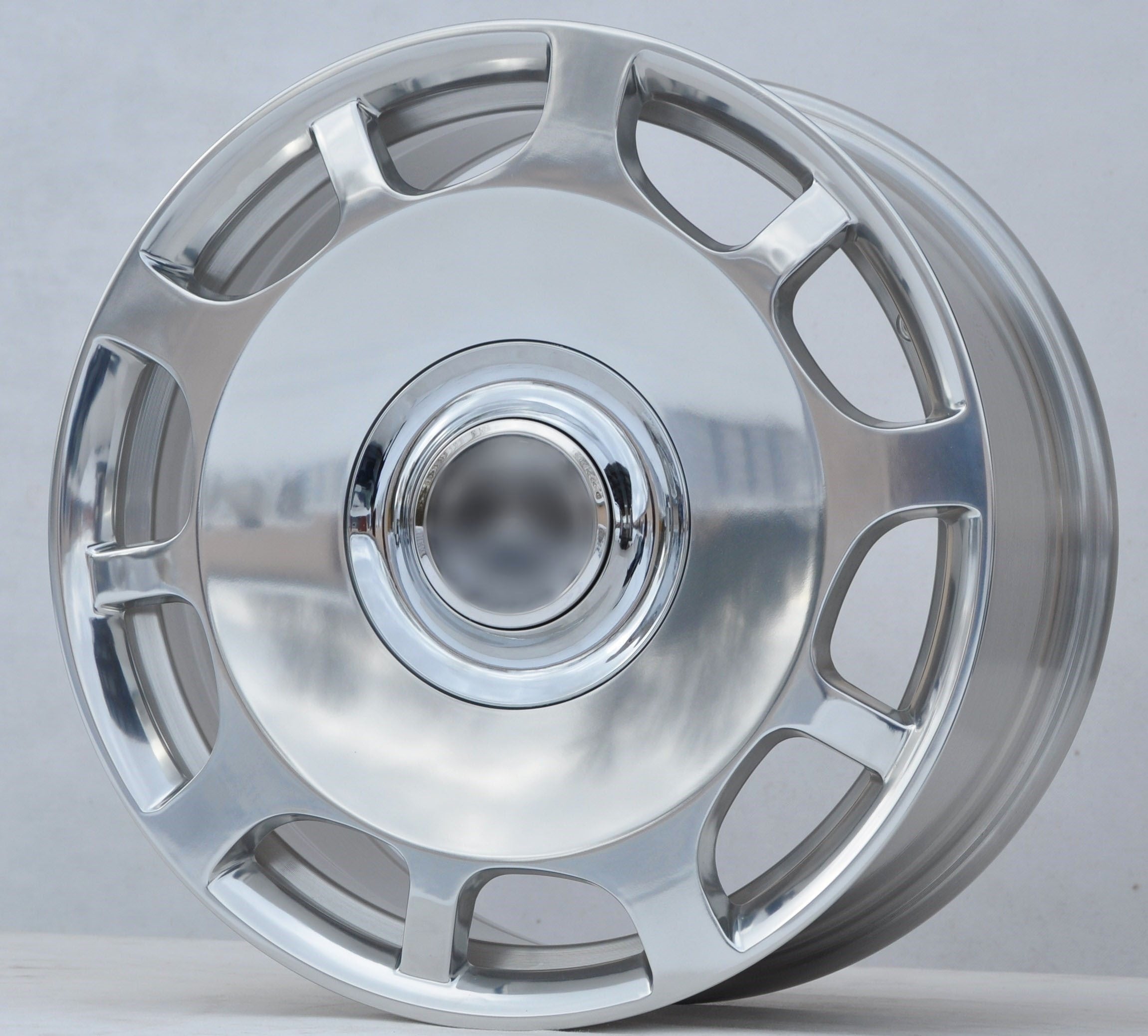 PDW fbx007 Alufælge 20" 5x112 ET35 – Poleret/sølv (sæt á 4)
