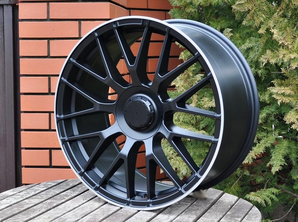 PDW 1268/912 Alufælge 17" 5x112 ET40 – Poleret/sort (sæt á 4)