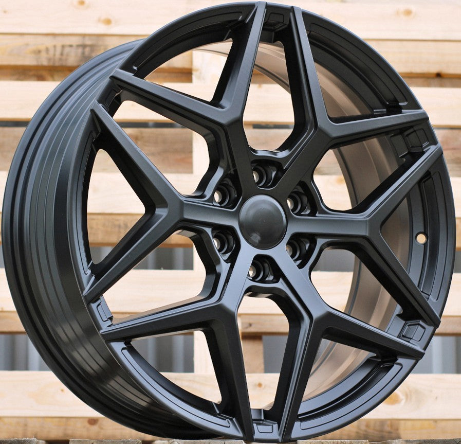PDW 6120 Alufælge 20" 6x120 ET48 – Sort mat (sæt á 4)
