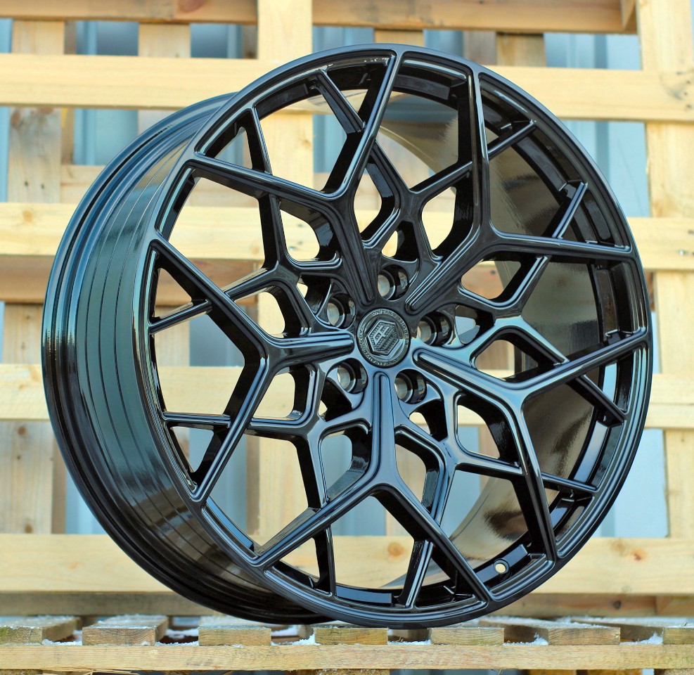 PDW HF5210 Alufælge 23" 5x120 ET38 – Sort (sæt á 4)