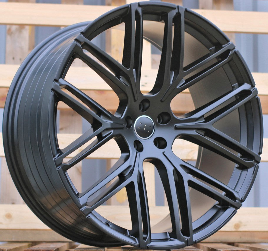 PDW HF736/(F734) Alufælge 23" 5x112 ET18 – Sort półmat (sæt á 4)