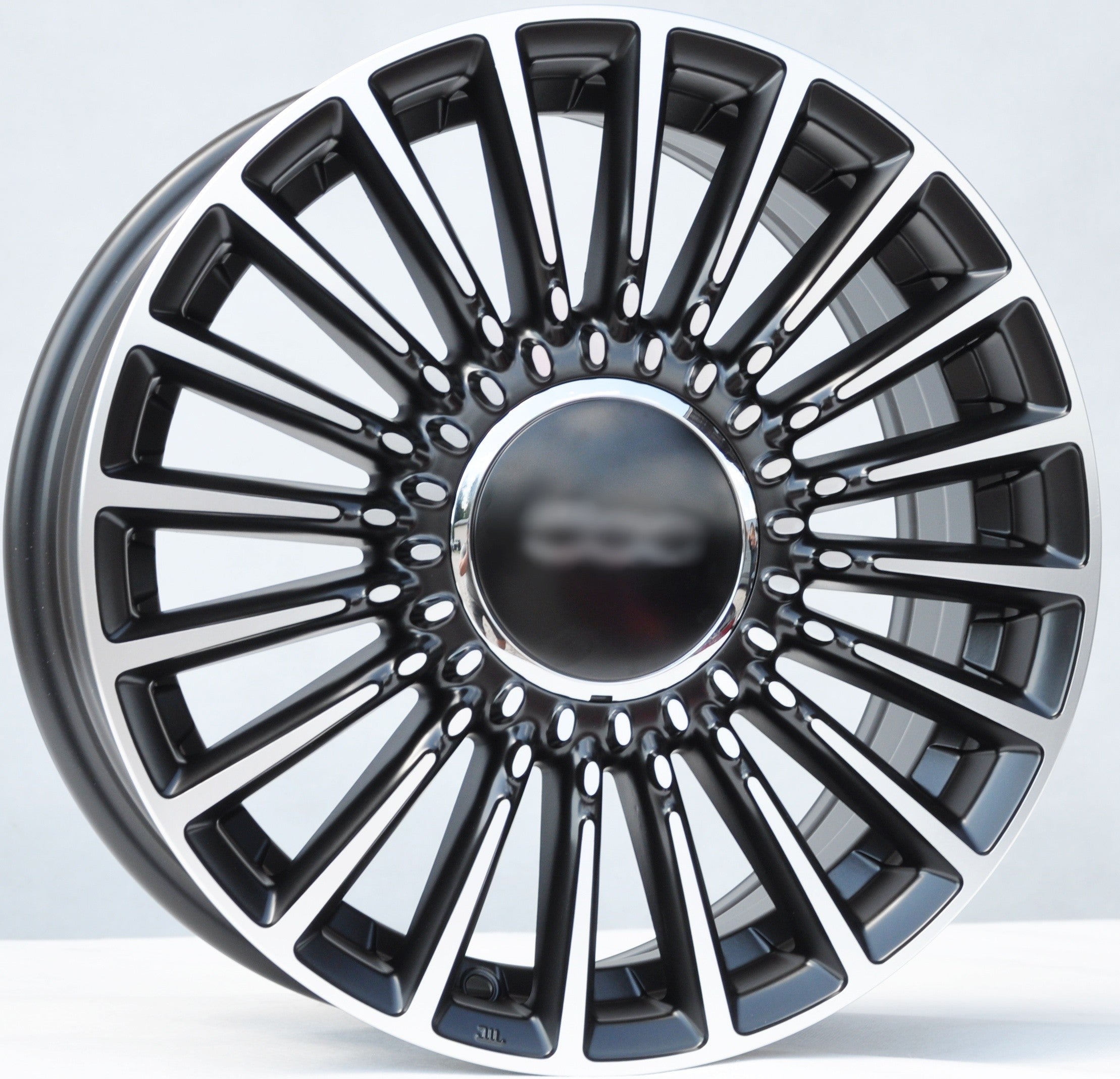 PDW 1210 Alufælge 16" 4x98 ET35 – Poleret/sort półmat (sæt á 4)