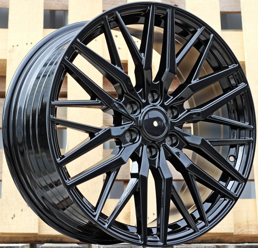 PDW YF0453 Alufælge 18" 6x120 ET48 – Sort (sæt á 4)