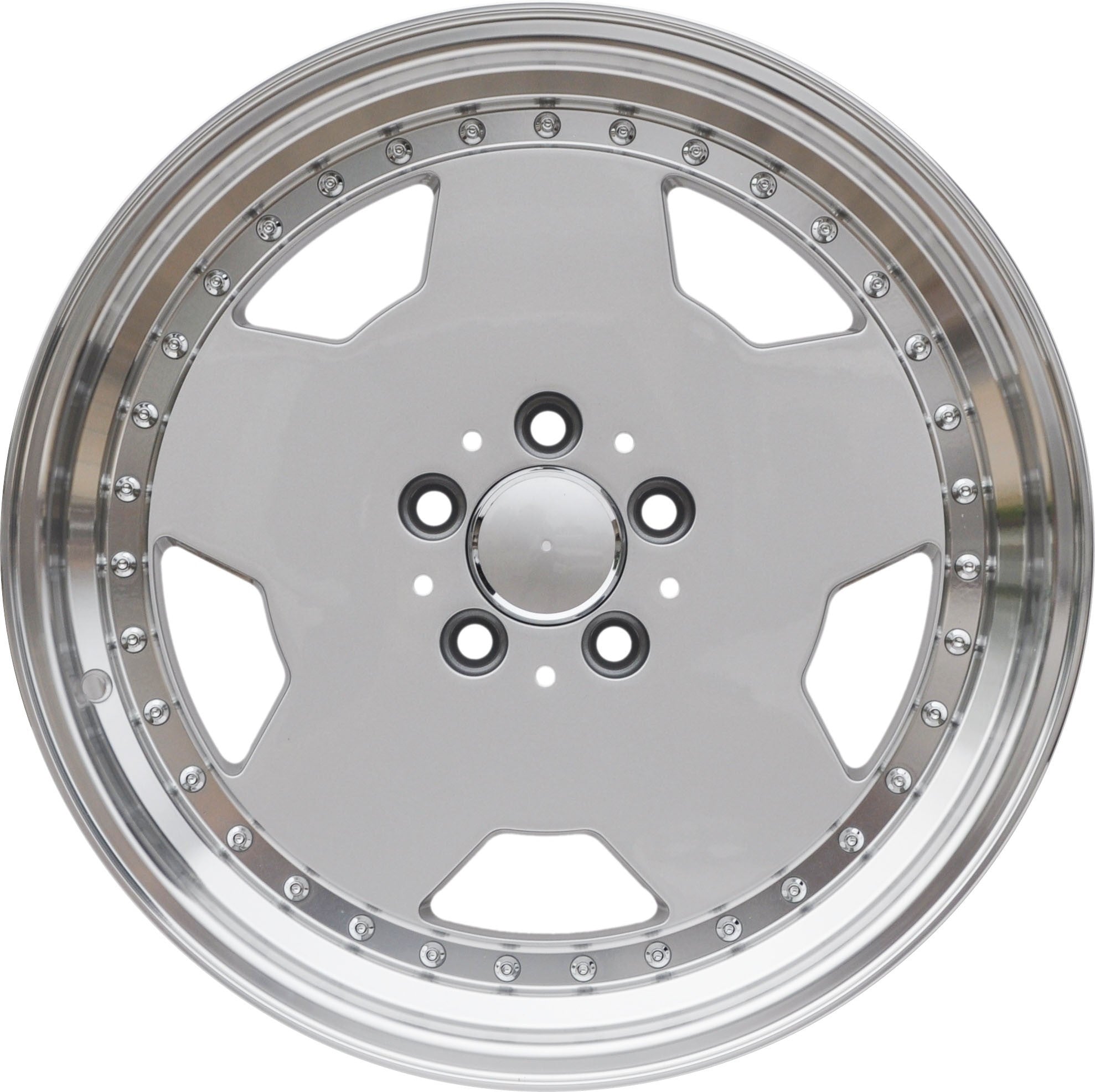 PDW 5852/1781 Alufælge 17" 5x112 ET35 – Sølv (sæt á 4)