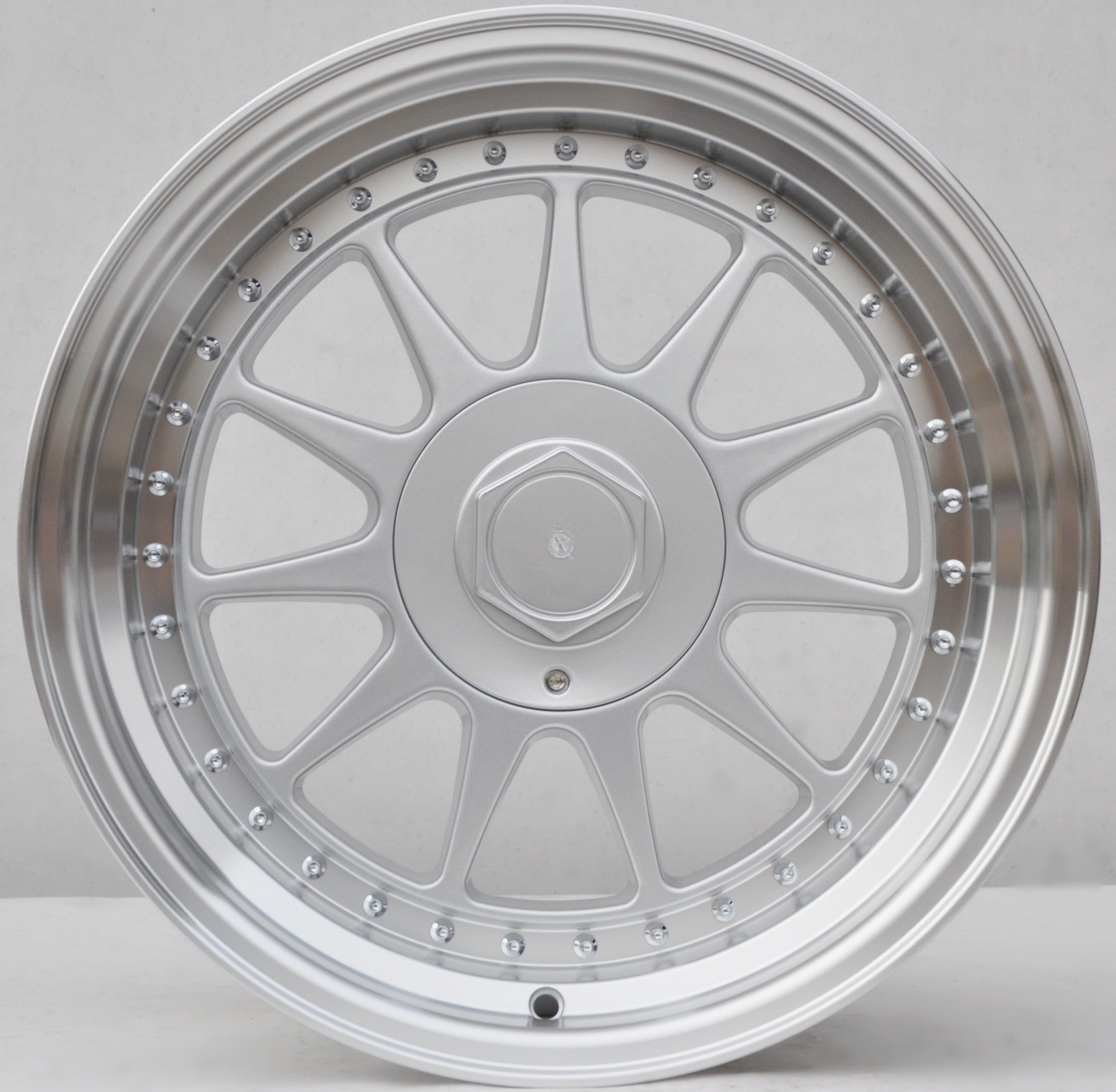 PDW 7962 Alufælge 17" 5x120 ET20 – Poleret/sølv (sæt á 4)