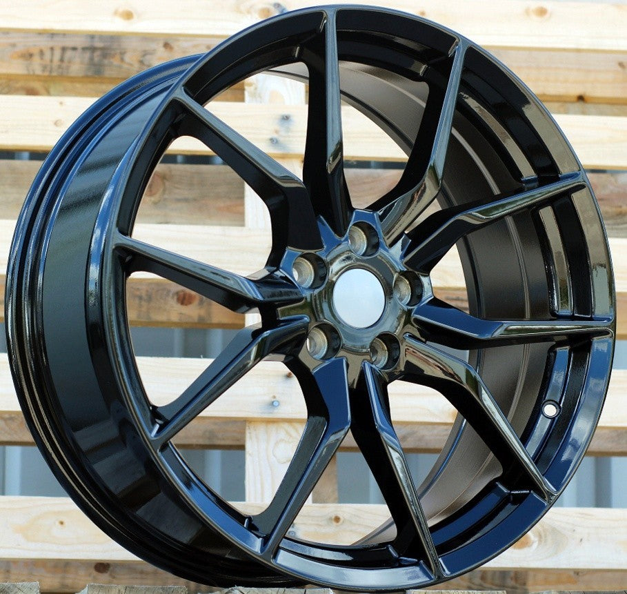 PDW 5406 Alufælge 19" 5x108 ET45 – Sort (sæt á 4)