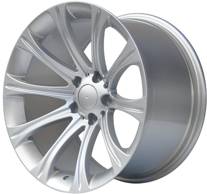 PDW FBX548 Alufælge 18" 5x120 ET20 – Sølv (sæt á 4)