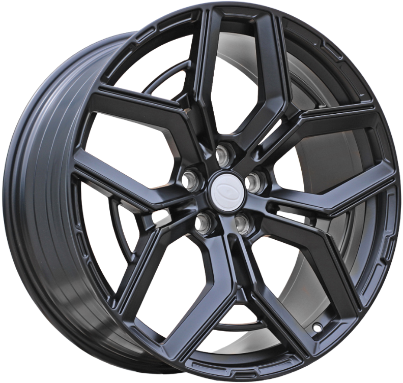 PDW YF5745 Alufælge 22" 10J 5x120 ET35 – Sort (sæt á 4)