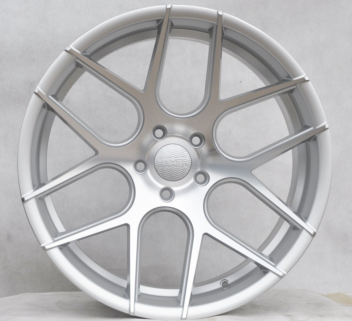 Haxer SSA03 (HX022) Alufælge 20" 9J 5x120 ET30 – Poleret/sølv (sæt á 4)
