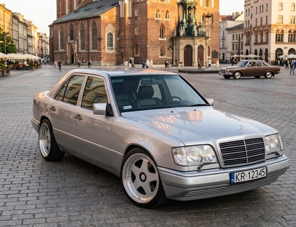 PDW 2585 Alufælge 17" 8/9J 5x112 ET25 – Sølv LIP POLISH (sæt á 4)