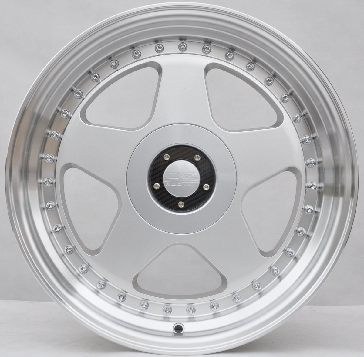 PDW 2585 Alufælge 17" 8/9J 5x120 ET25 – Sølv LIP POLISH (sæt á 4)