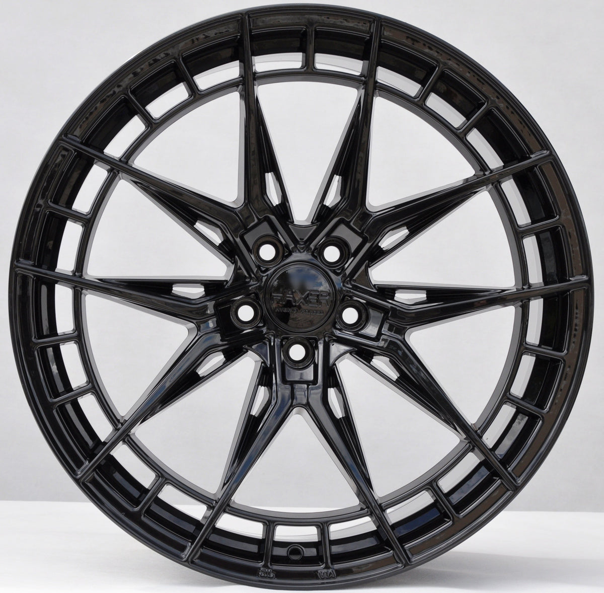 Haxer HX046 Alufælge 20" 9J 5x108 ET40 – Sort (sæt á 4)