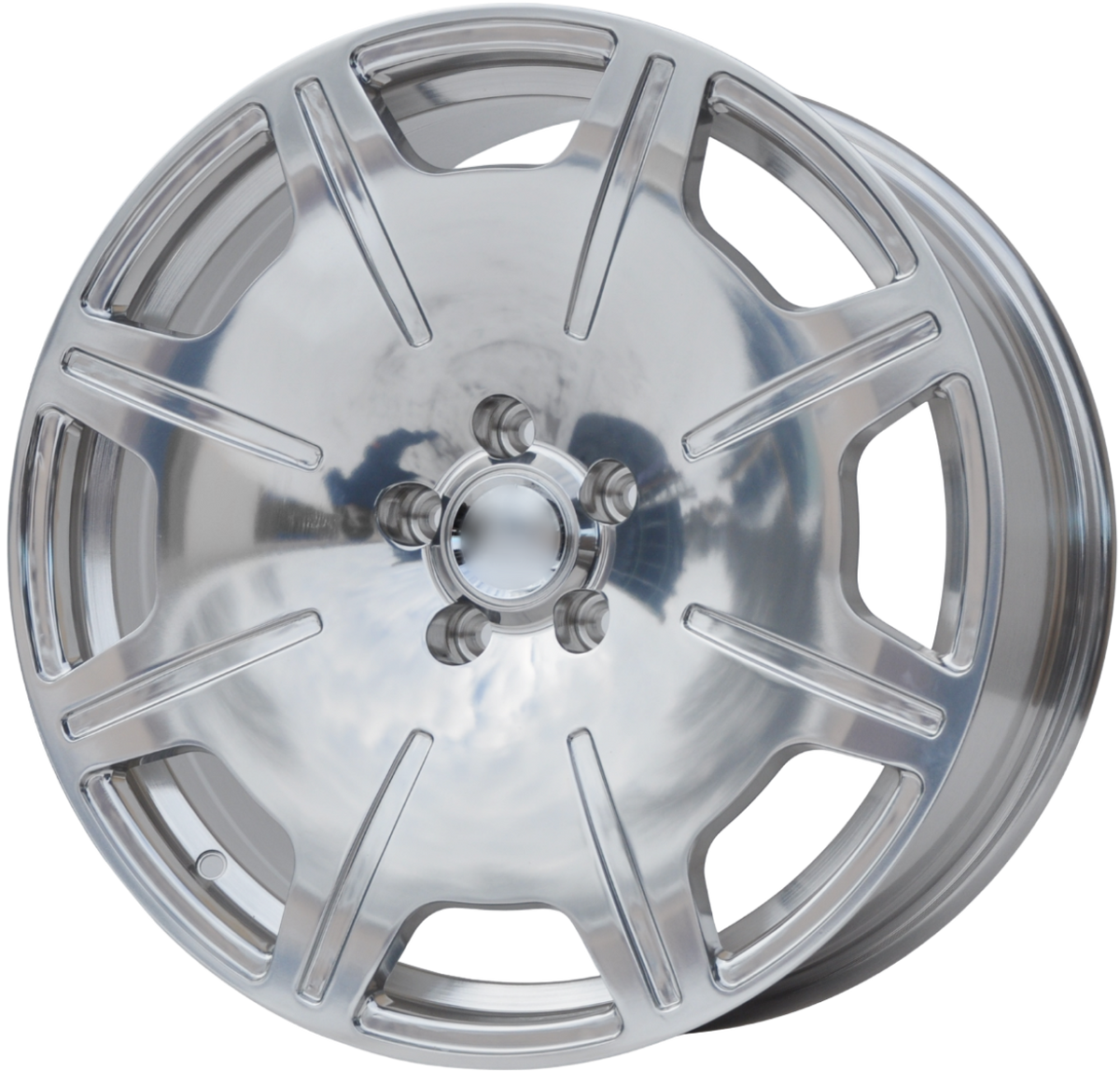 PDW FBX036 Alufælge 20" 9J 5x112 ET28 – Fuldt poleret (sæt á 4)