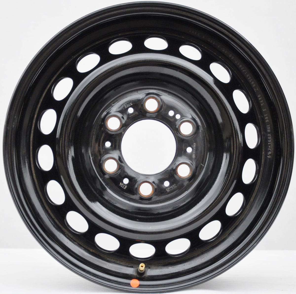 Mercedes-Benz (originale OEM) A9074014900 Stålfælge 16" 6,5J 6x130 ET54 – Sort (sæt á 4)